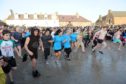 Stonehaven Nippy Dip 2019. Picture by COLIN RENNIE
