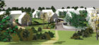 Artist impression of the Ferrylea development in Forres.