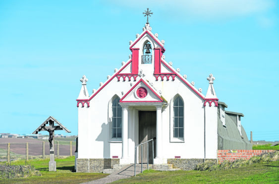 Italian Chapel, Lamb Holm, Orkney.