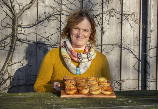 Owner Laurel Foreman at Wark Farm's newly refurbished kitchen and butchery near Cushnie, Alford. Picture by Julia Sidell