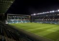 A general view of Easter Road.