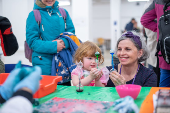 A similar workshop at Aberdeen Science Centre last year