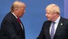 Ps in a pod? PM Johnson rejected claims he is behaving like President Trump.