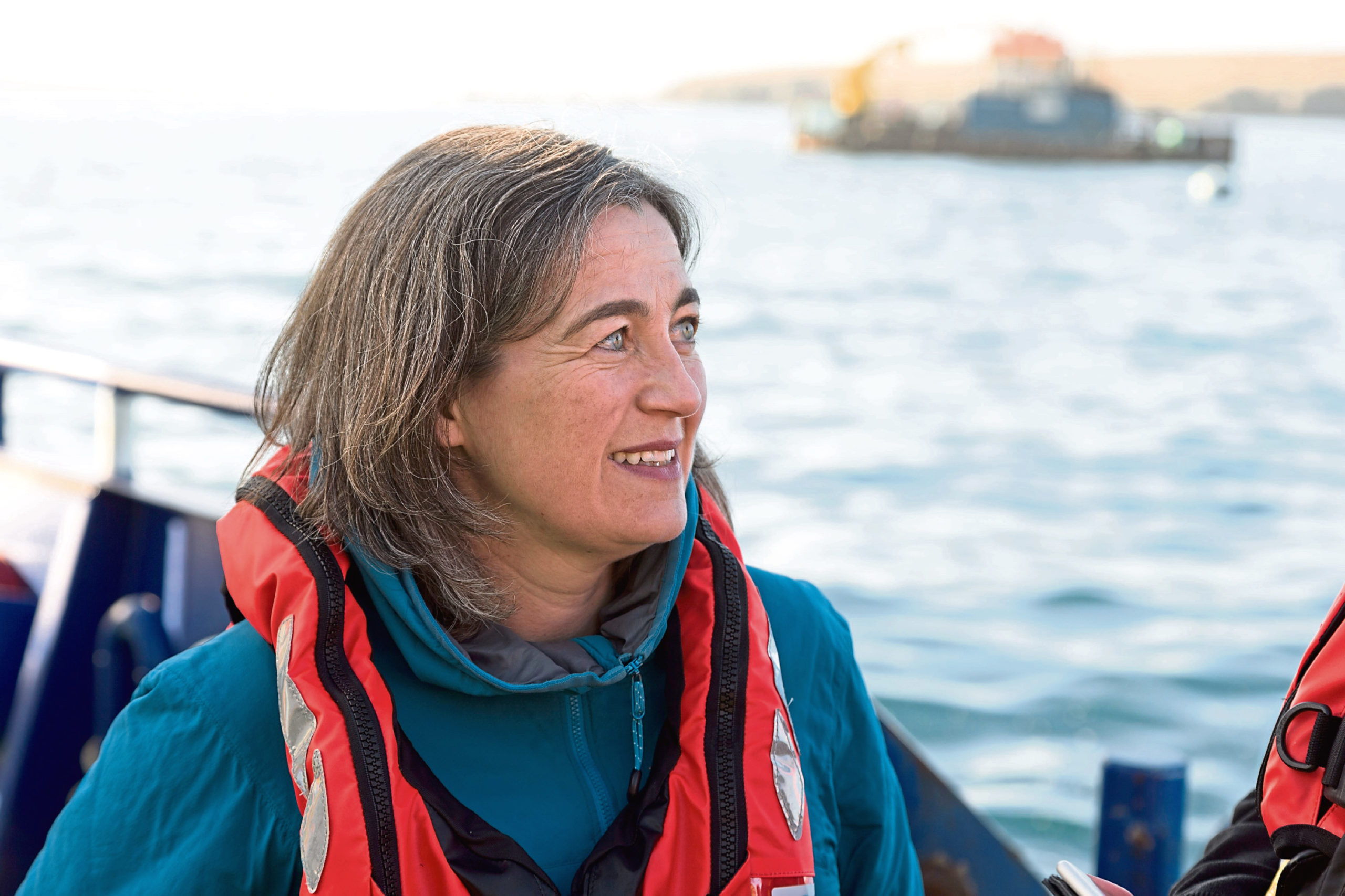 Julie Hesketh-Laird, Chief Executive of the Scottish Salmon Producers Organisation