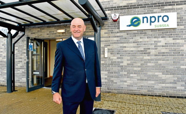 Enpro Subsea at Arnhall Business Park in Westhill.  MD Ian Donald 

Picture by Colin Rennie.