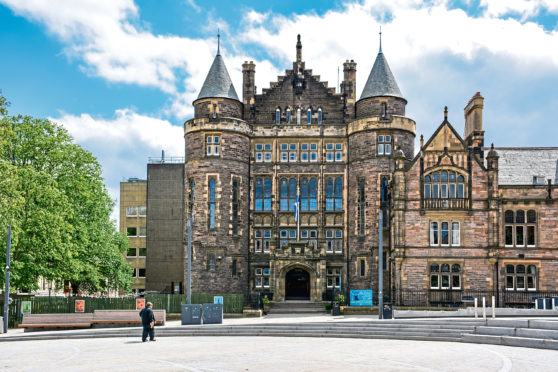 Teviot Row House, a student union building at Edinburgh University.