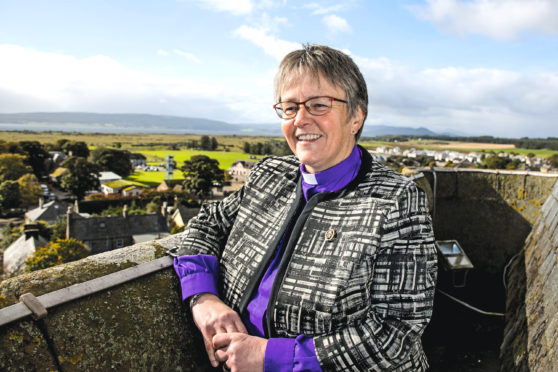 Rev Susan Brown of Dornoch Cathedral.