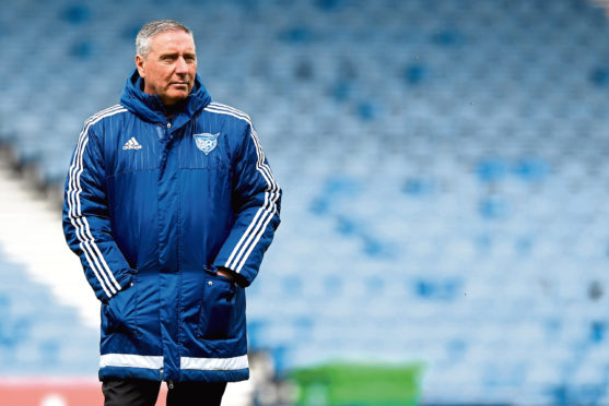 Peterhead manager Jim McInally.