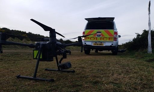 Police are using specialist drone equipment in the search for missing man John Loughrie.