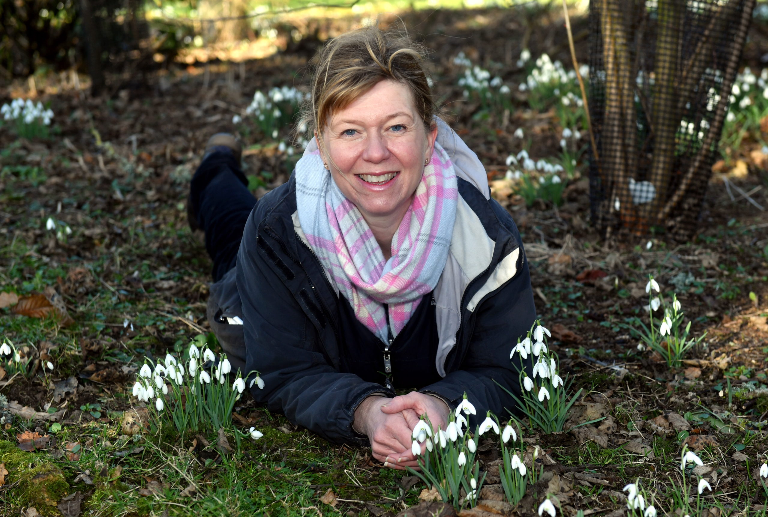 Castle Fraser head gardener Ruth Wardle