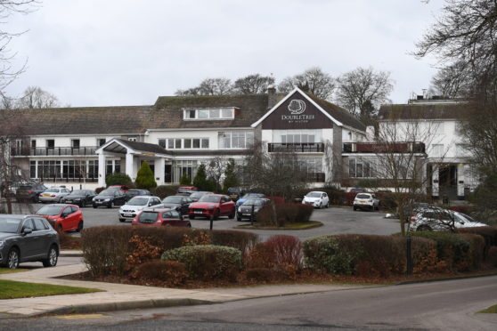 The Treetops Hotel in Aberdeen.