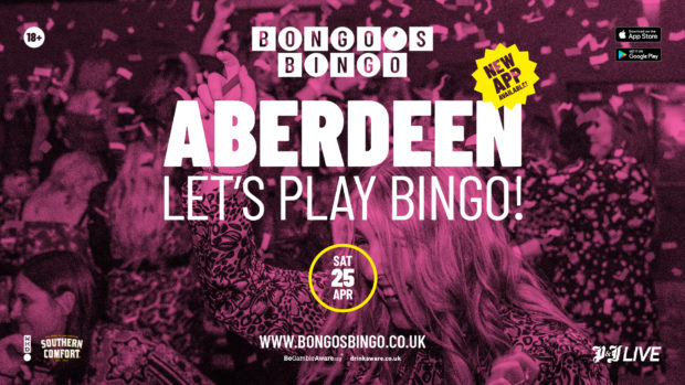 Bongo's Bingo is coming to Aberdeen.