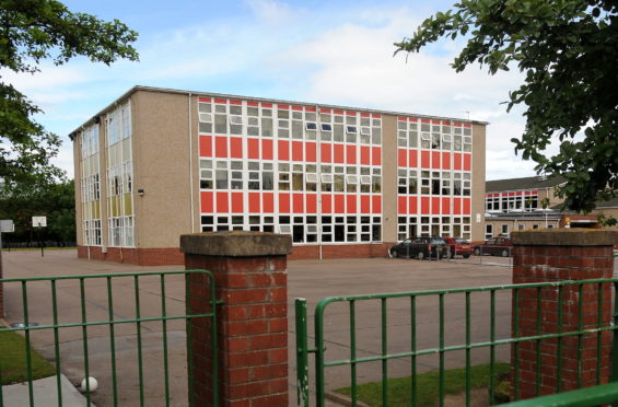 Kinloss Primary School in Moray. Picture by Sandy McCook