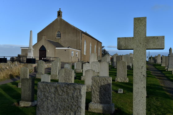 Work is to begin in the coming weeks to remove a large amount of bedrock at Portlethen cemetery.
Picture by Kenny Elrick.