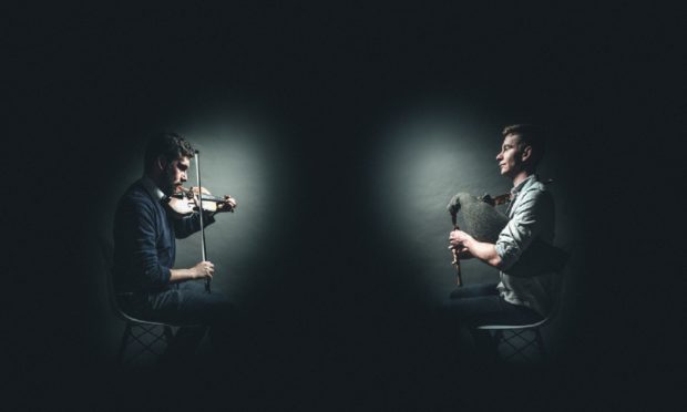 Jamie MacDonald and Christian Gamauf, performed at HebCelt 2019 as part of the partnership