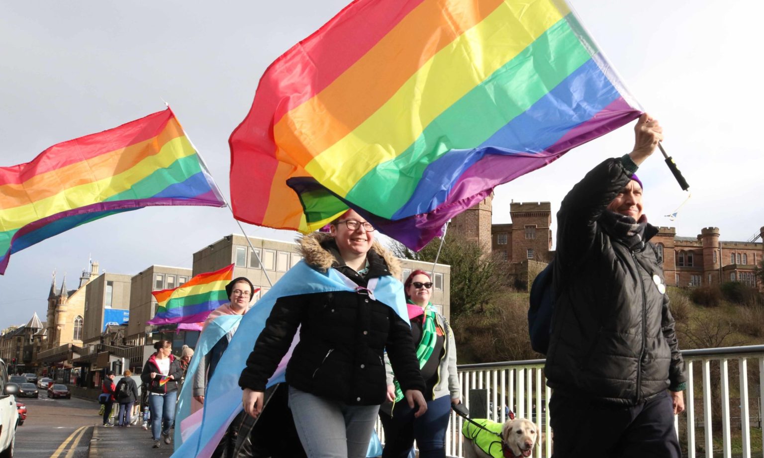 PICTURES Colourful Highland Pride winter walk takes place ahead of