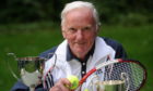 Jimmy Wood, the legendary Aberdonian tennis player who died aged 85 earlier this year.