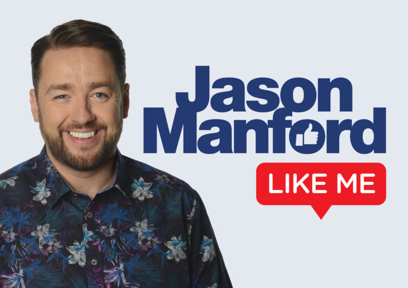 Will you be going to see Jason Manford's new show in Aberdeen or Inverness?