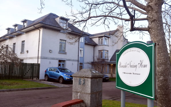 Riverside Nursing Home on Aberdeen's Riverside Terrace. Image: Chris Sumner