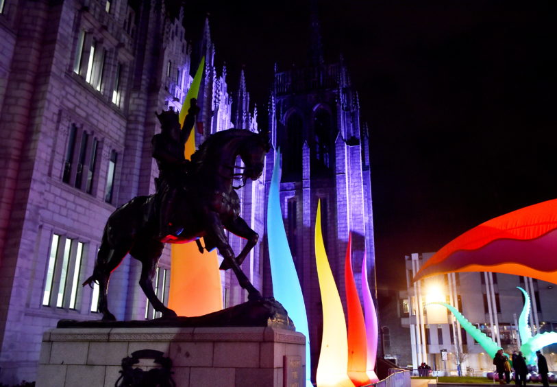 Spectra Festival in Aberdeen. 

Picture by Scott Baxter