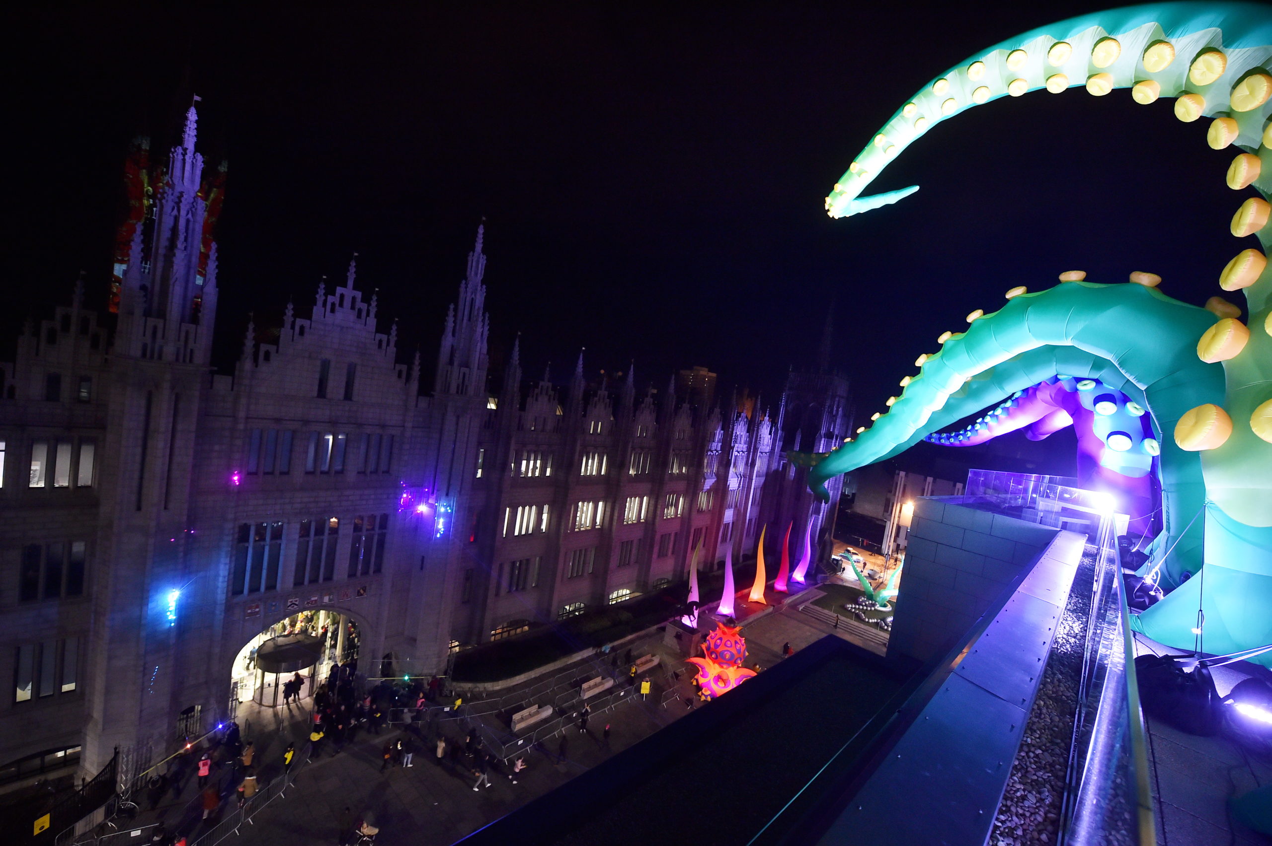 Spectra Festival in Aberdeen. 

Picture by Scott Baxter