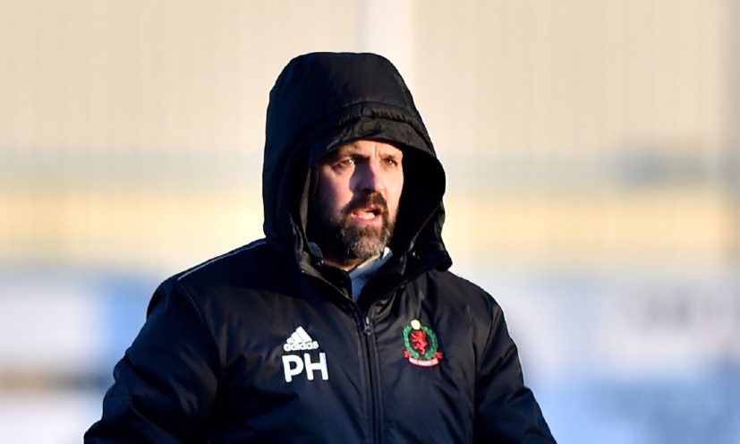 Cove manager Paul Hartley. 
Picture by Scott Baxter