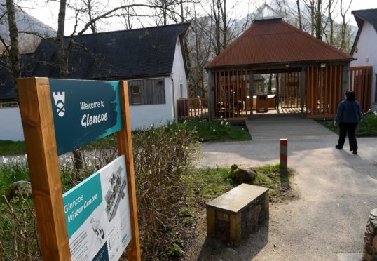 National Trust for Scotland visitor centre in Glencoe.
Picture by Sandy McCook