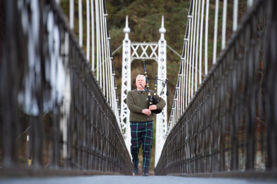 Piper Allan Sinclair on the Penny Bridge.

Pictures by Jason Hedges.