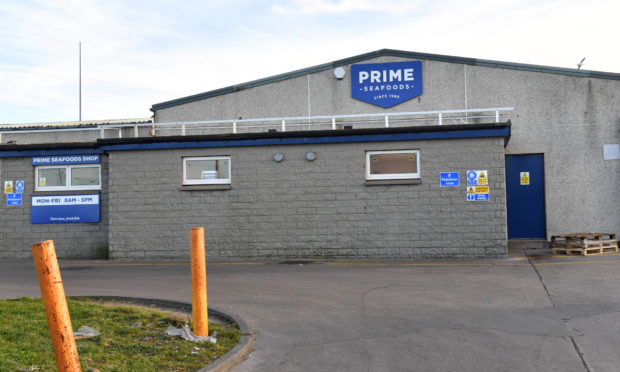 THE PRIME SEAFOODS FACTORY IN FRASERBURGH