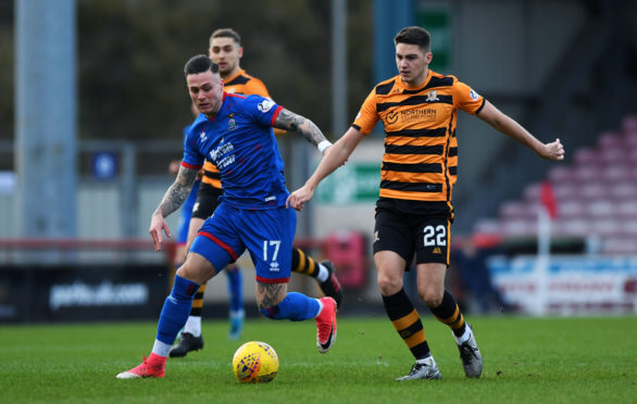 Caley Thistle forward Miles Storey.