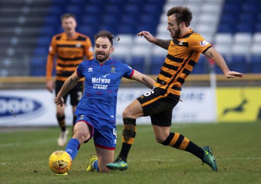 Caley Thistle midfielder Sean Welsh.