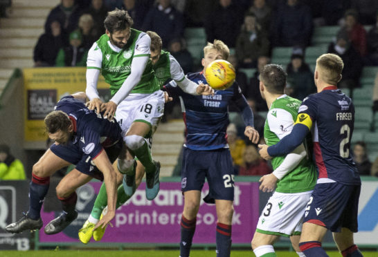 Ross County and Hibernian.