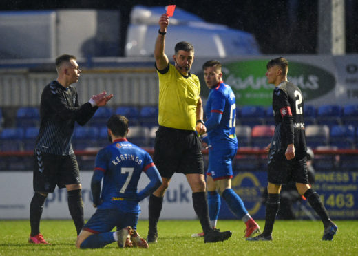 Caley Thistle had fought to have James Keatings' ban overturned to play in the final.