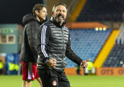 Aberdeen manager Derek McInnes.