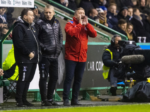 Caley Thistle manager John Robertson.