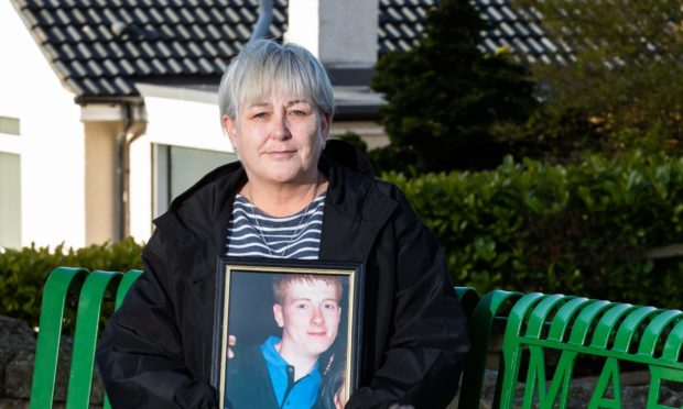 Dorothy-Anne Scott from Torphins who lost her son Mark in a car crash.