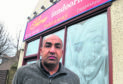 Mohammed Adrees at his takeaway business, Shalimar, King Street, Aberdeen.
Picture by Jim Irvine