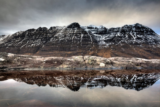 The Torridon region where a hill walker has died.