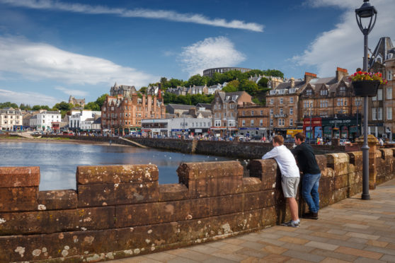 Oban harbour