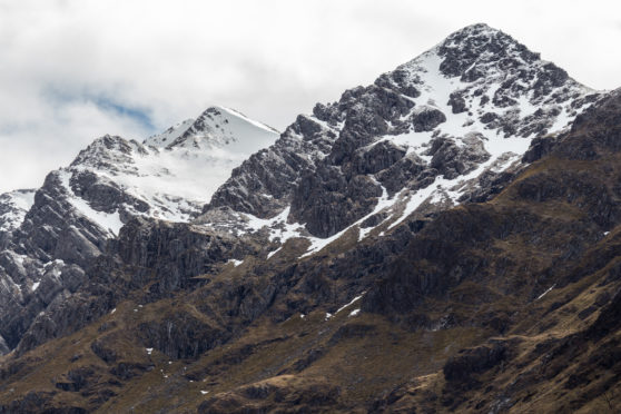 Stob Ban in the Glen Nevis region.