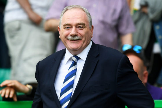 Scottish FA president Rod Petrie