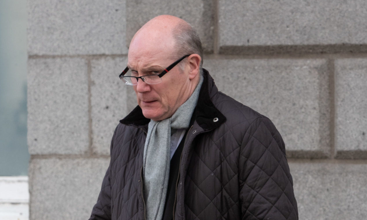 Sheriff Jack Brown leaving the court in Aberdeen in 2018

(Photo: Newsline Media)