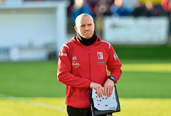 Inverurie Locos manager Andy Low.