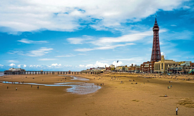 Blackpool is a popular destination for Scots.