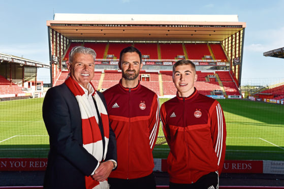 Aberdeen FC has launched a mass outreach programme.

Picture by Kenny Elrick     11/03/2020