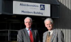 Aberdeenshire Council Leader Jim Gifford (left) and Deputy Leader Peter Argyll