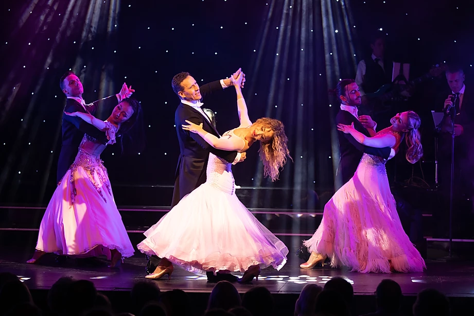 Brendan Cole dazzled the audience at Aberdeen's Music Hall.