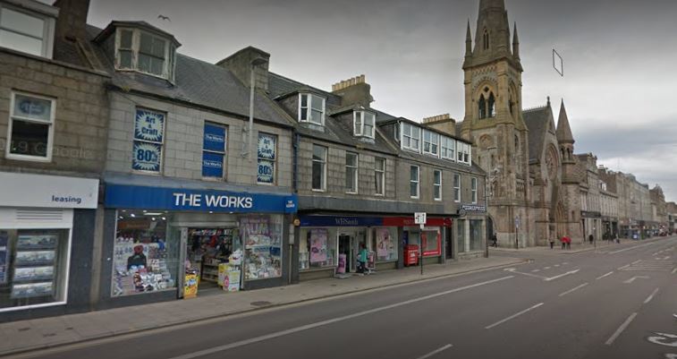 The Works on Aberdeen's Union Street.