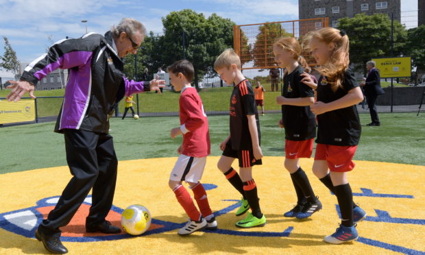 Football legend Denis Law.

Picture by KATH FLANNERY