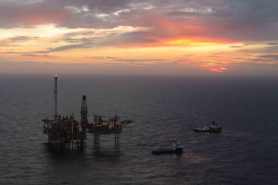 BP's ETAP installation in the central North Sea.